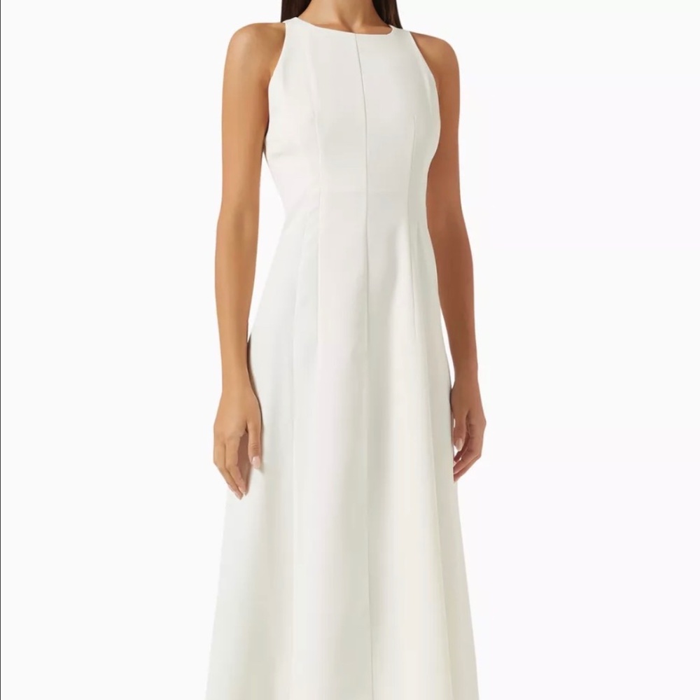 Marella 365 Ivory Midi Dress
